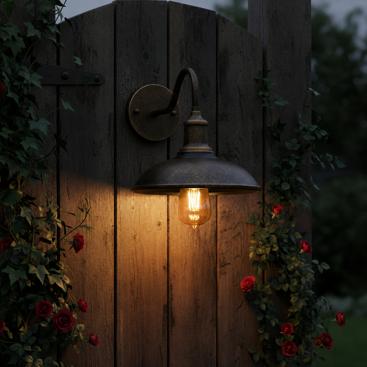 Vintage buiten wandlamp