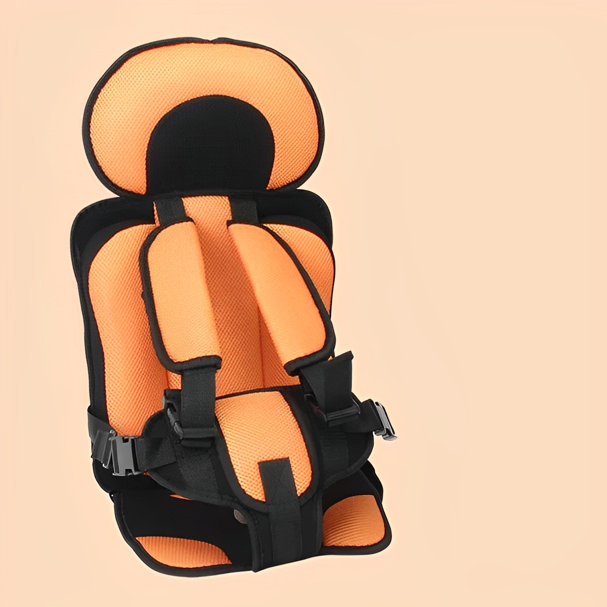 Kid Comfort Reisverhoger | Geniet van stressvrije reizen met dit pluche, draagbare kinderzitje dat gemakkelijk op te vouwen is voor ultiem gemak.