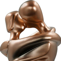 UnityEmbrace - Ambachtelijk beeld dat de eeuwige liefde symboliseert