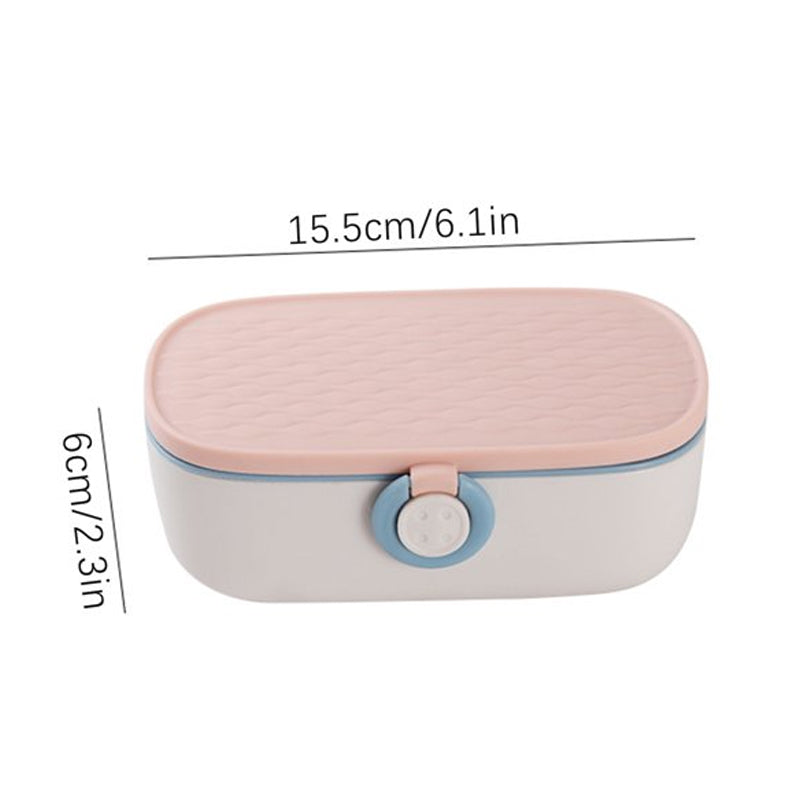 in-One-Nähkästchen met Knop en Fingerhut