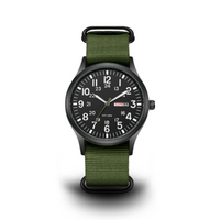 Heren Outdoor Horloge – Waterdicht tot 100m, Krasbestendig Saffierglas