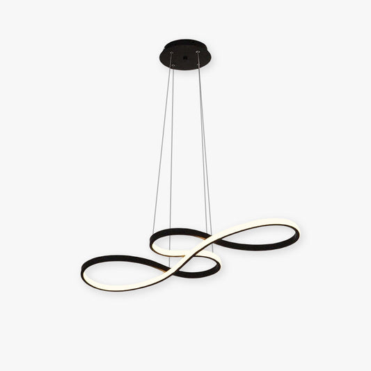 Durell Hanglamp Lineair Noordisch Zwart/Wit/Goud. Slaapkamer
