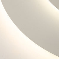 Arisha   Plafondlamp Modern Rond LED Wit Woon/Slaapkamer D50CM