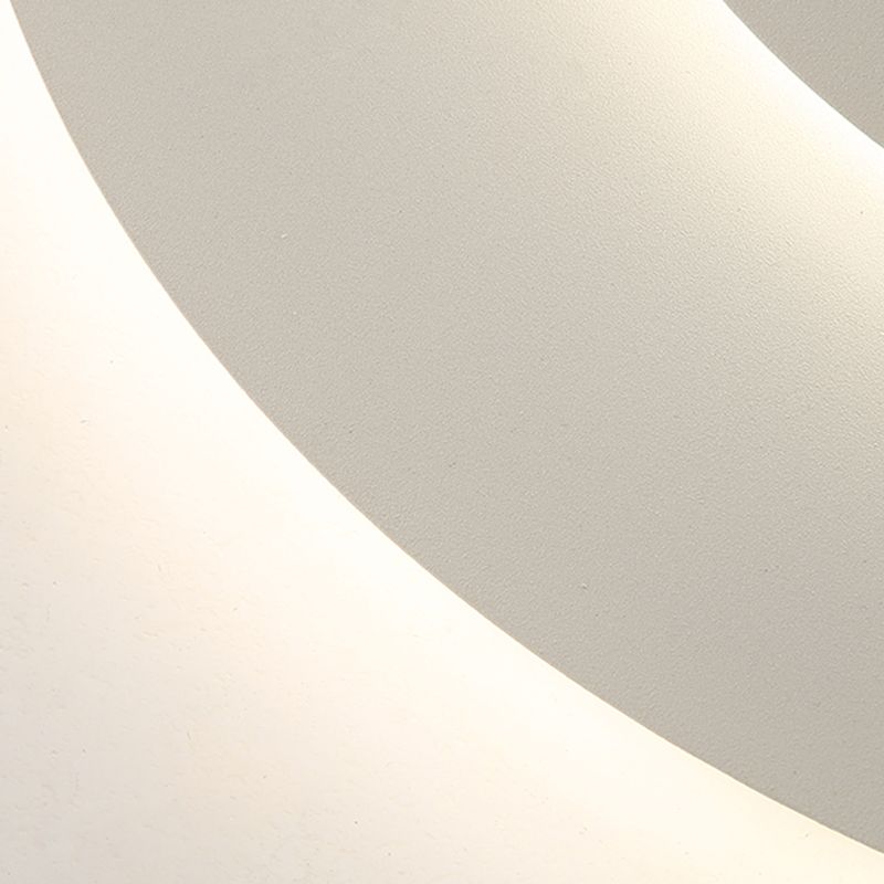 Arisha   Plafondlamp Modern Rond LED Wit Woon/Slaapkamer D50CM