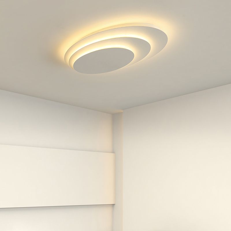 Arisha   Plafondlamp Modern Rond LED Wit Woon/Slaapkamer D50CM