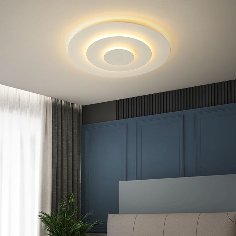 Arisha   Plafondlamp Modern Rond LED Wit Woon/Slaapkamer D50CM