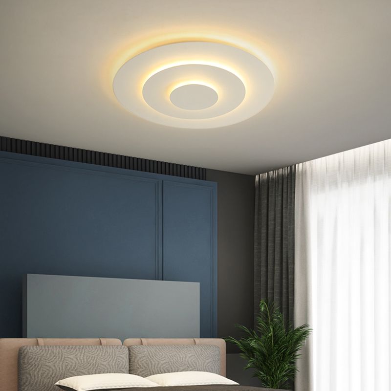 Arisha   Plafondlamp Modern Rond LED Wit Woon/Slaapkamer D50CM