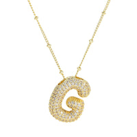 Diamanten Ketting met Letter
