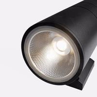 Kren Minimalistische Metalen Dubbelkopige Buitenwandlamp, Zwart