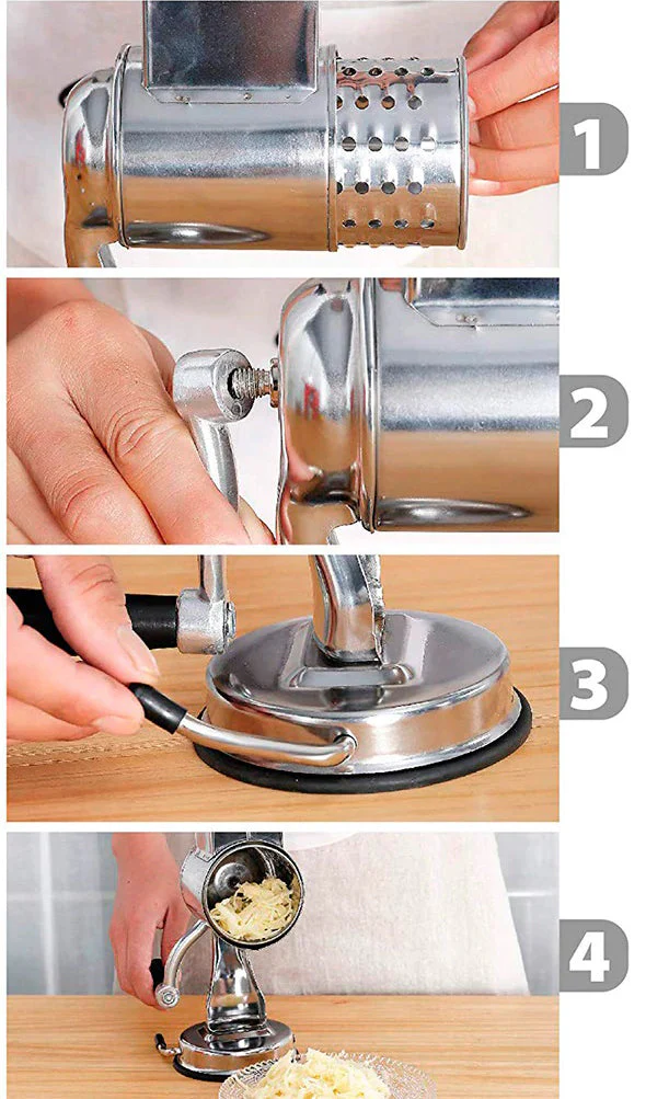 Multifunctionele Keuken Rotatie Voedsel Rasp Snijder