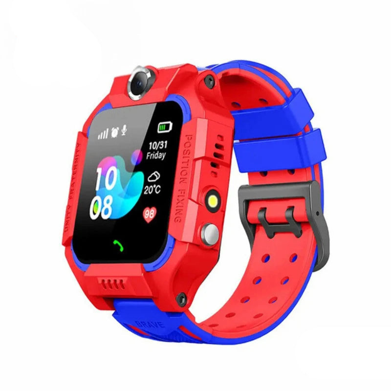 KidTrack GPS | Slimme GPS-horloge voor kinderen met realtime locatie, SOS en geofence-meldingen