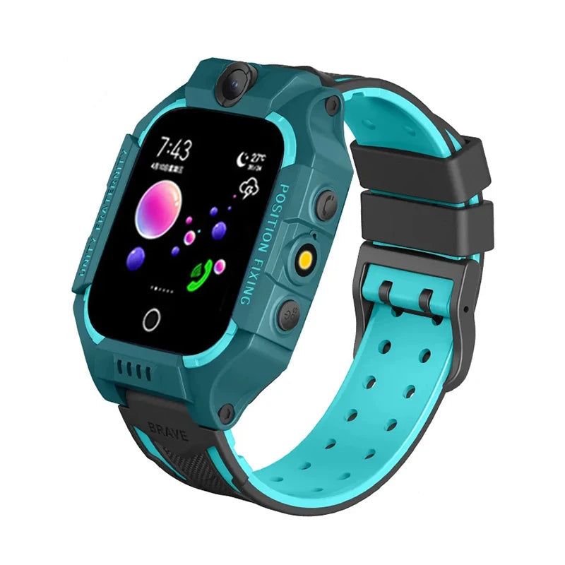 KidTrack GPS | Slimme GPS-horloge voor kinderen met realtime locatie, SOS en geofence-meldingen