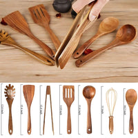 Premium Houten Keukengerei | 7 Sets