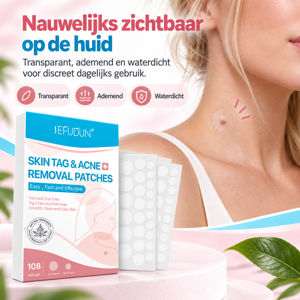 Huidpleister - Verwijder moedervlekken en wratten op een natuurlijke manier!