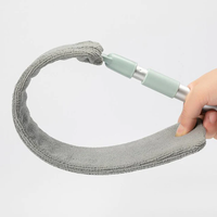 CleanSweep | Flexibele en lange borstel voor stofreiniging