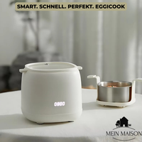 Elettrico Cuociuova EggiCook | Perfecte Eieren met Één Druk op de Knop | Automatische Uitschakeling | 4 Eieren