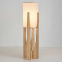 Luxora - Japanse Stijl Vloerlamp | Houten Tafellamp
