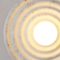 Wabi-Sabi Hars Ronde Cirkel Wandlamp