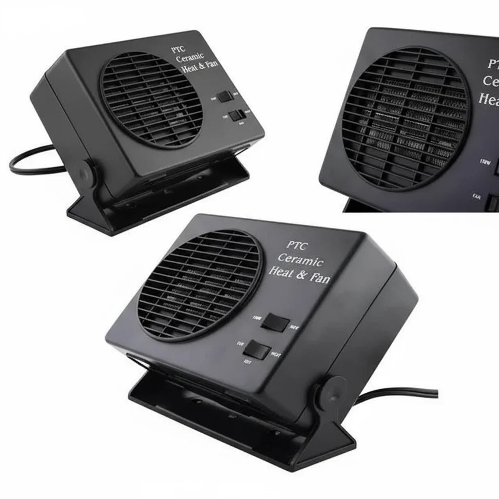 12V Keramische Auto Verwarmingsventilator | 150W-300W | Draagbare Ontdooiers met Automatische Thermostaat