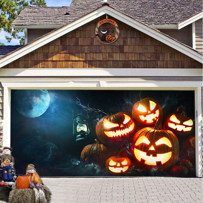 SpookShade | Creëert een onvergetelijke Halloween-sfeer voor je garagedeur