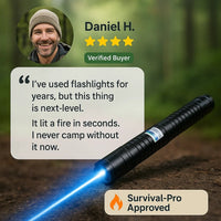 AeroForge Pro Laser Torch Levert Heldere Waterdichte Verlichting Voor Buitenoverleving
