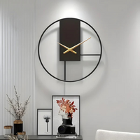 Aurum - Minimalistische Wandklok | Stijlvol & Geluidloos