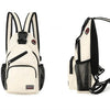 Mini-rugzak voor dames | Lichtgewicht en veelzijdige sling bag voor reizen en sporten