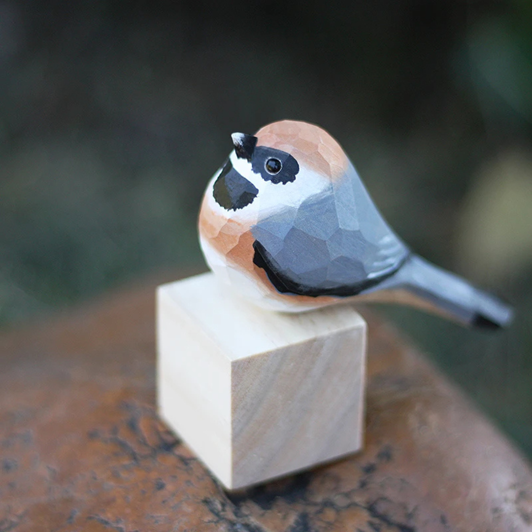 Natuurlijke Vreugde Vogelfiguur ter Verbetering van uw Interieur