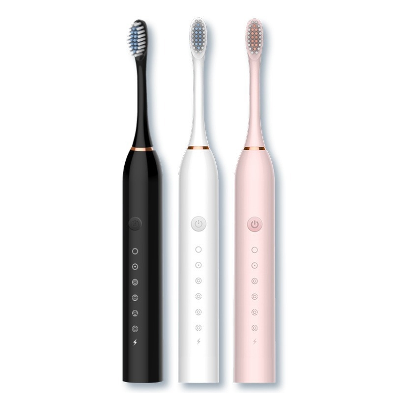 Spazzolino Sonico Zahnoa | Ultrasone Reiniging | Stil en Oplaadbaar | 8 Vervangborstels