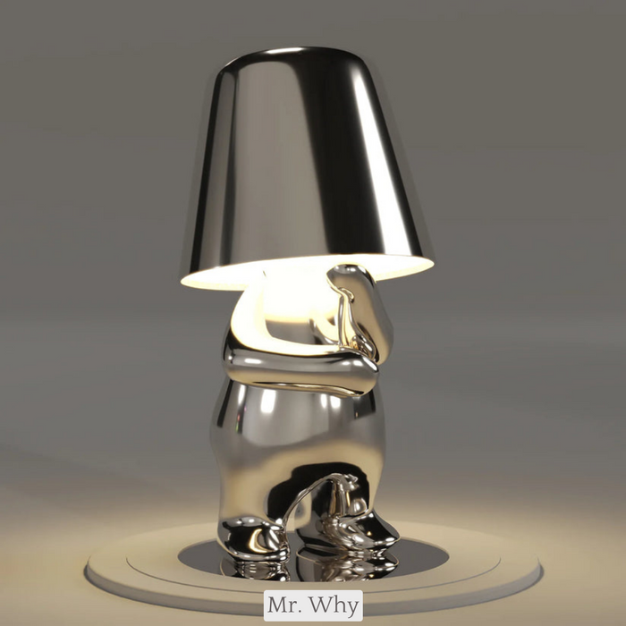 Draadloze Italiaanse Designer Lamp – dimbaar, 25 uur licht & speels design