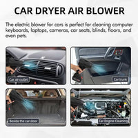 TurboFan Luchtstofblazer | Draadloze Air Duster | Oplaadbare Reinigingsblazer voor Elektronica & Huishoudens