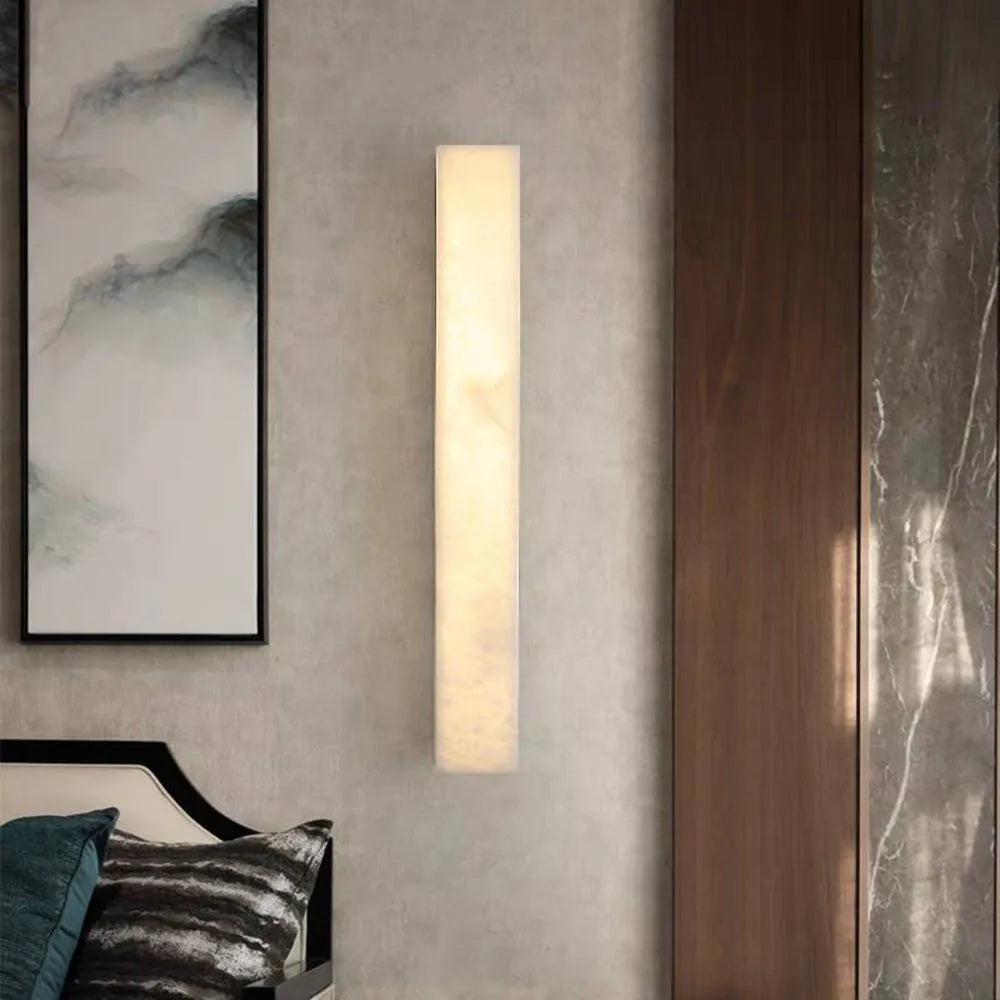 Ayen Moderne Rechthoekige Buitenwandlamp, Wit