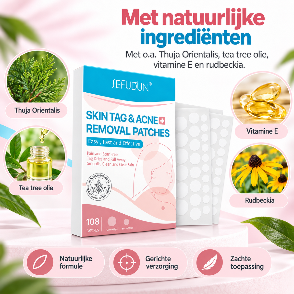 Huidpleister - Verwijder moedervlekken en wratten op een natuurlijke manier!