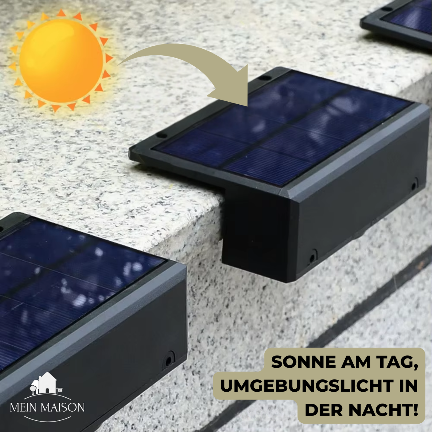 Solario Tuinlamp | Zonne-LED | Warm- & Kleurenlicht | IP65 Waterdicht