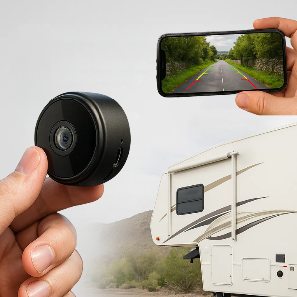 HD Draadloze Achteruitrijcamera voor RV's, Vrachtwagens en Aanhangers met Nachtzicht