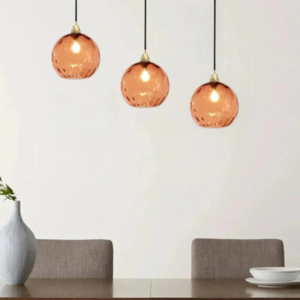 Moderne LED Nordic Plafond Glas Bal Hanglamp