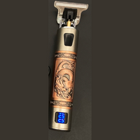 Lunero Skull Vintage Trimmer | De Barber Trend van dit jaar! - Oplaadbaar incl. Opzetstukken