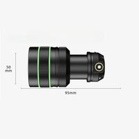 BrightTrail – 10.000 Lumen Zaklamp met verstelbare bundel en powerbank optie