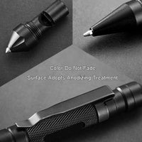 Hoogwaardige draagbare multifunctionele 3-in-1 militaire tactische pen