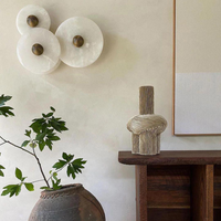 Alabaster Stralings Minimalistische Elegantie Wandlamp