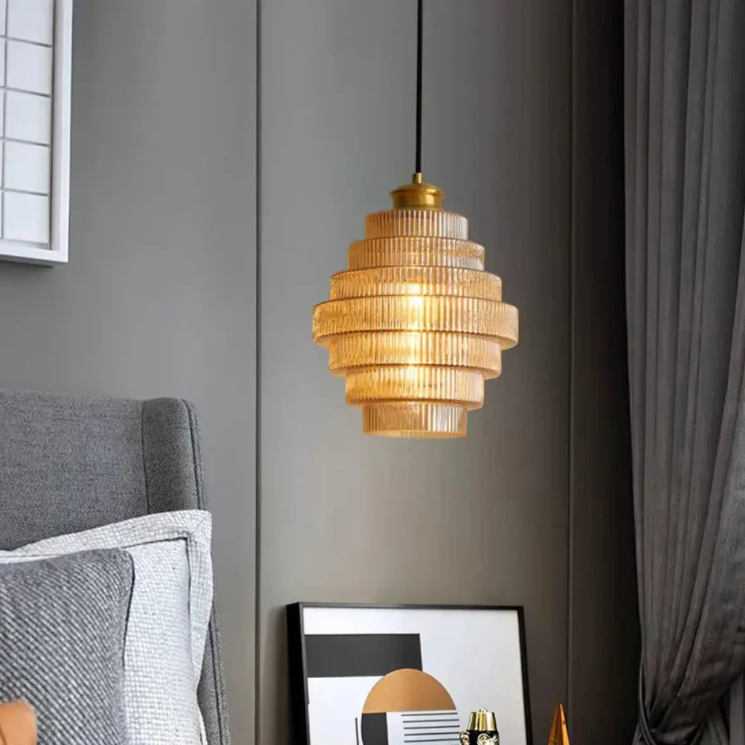 Hebes - Retro Hanglamp Glas