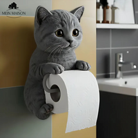 PurrRoll – De charmante katten-toiletrolhouder!