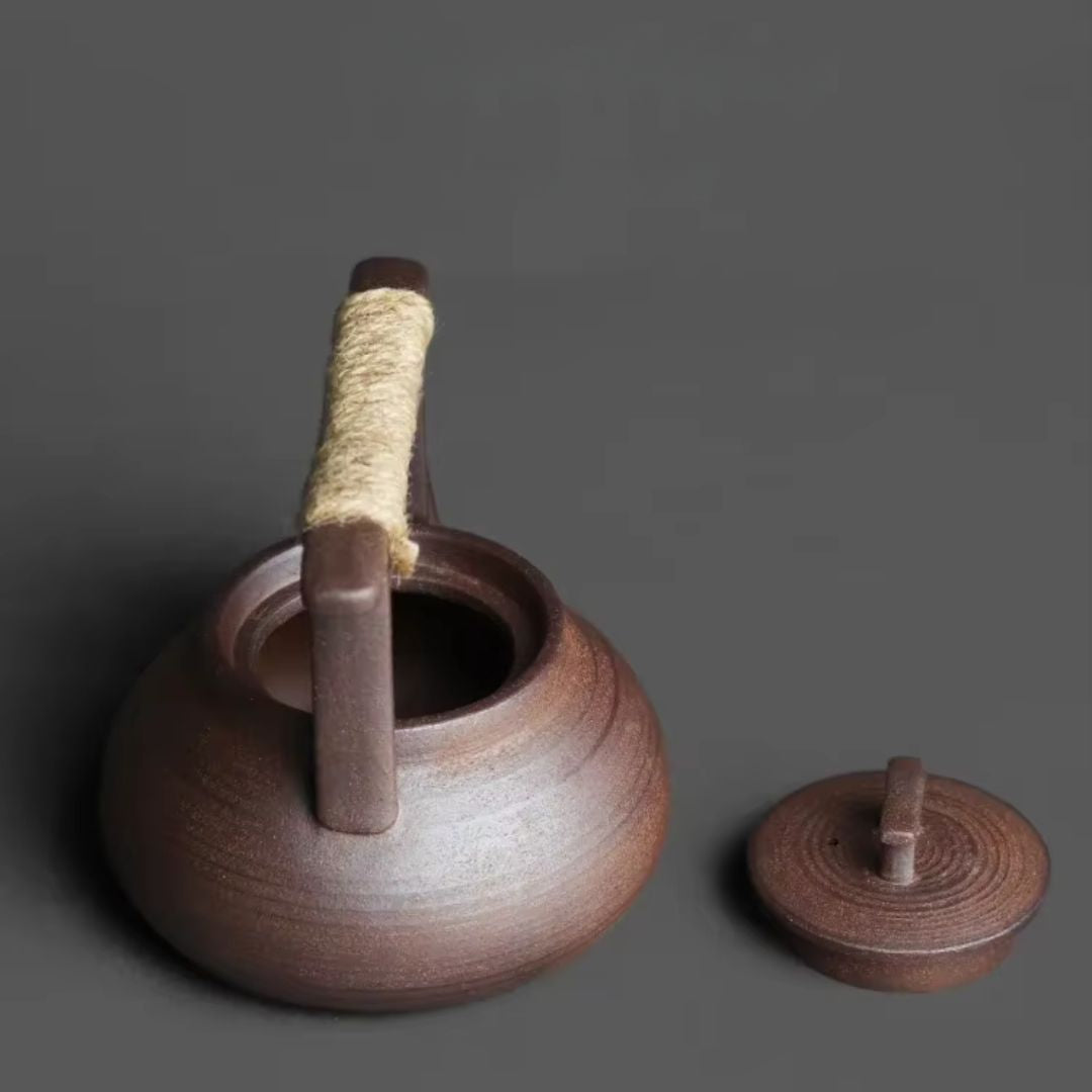 Keramische Theepot met Warmhouder voor Ontspannen Theemomenten Thuis