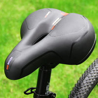 Comfortabele fiets zadel tegen rug- en staartpijn