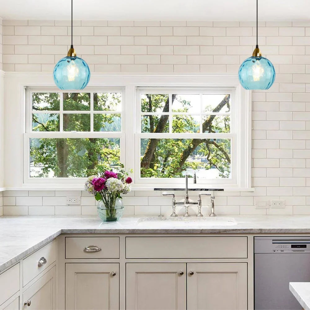 Moderne LED Nordic Plafond Glas Bal Hanglamp