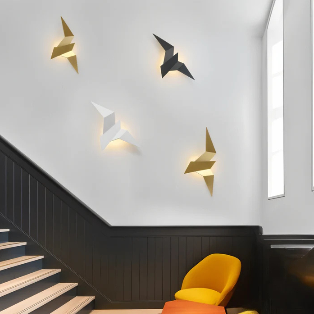 Origami Wandlamp - Unieke Wandverlichting Binnen