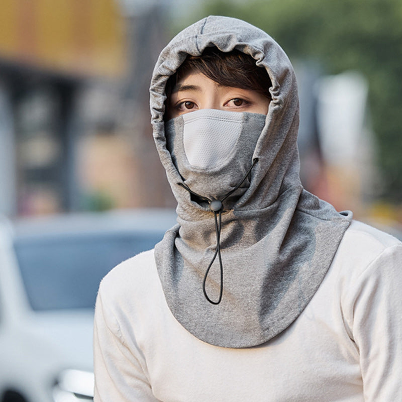 Hooded Face Mask met Nekwarmer voor Fietsen