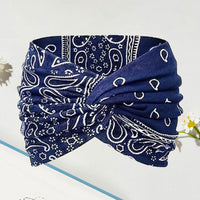 Brehn | Vintage-stijl Brede Batik-Haarband