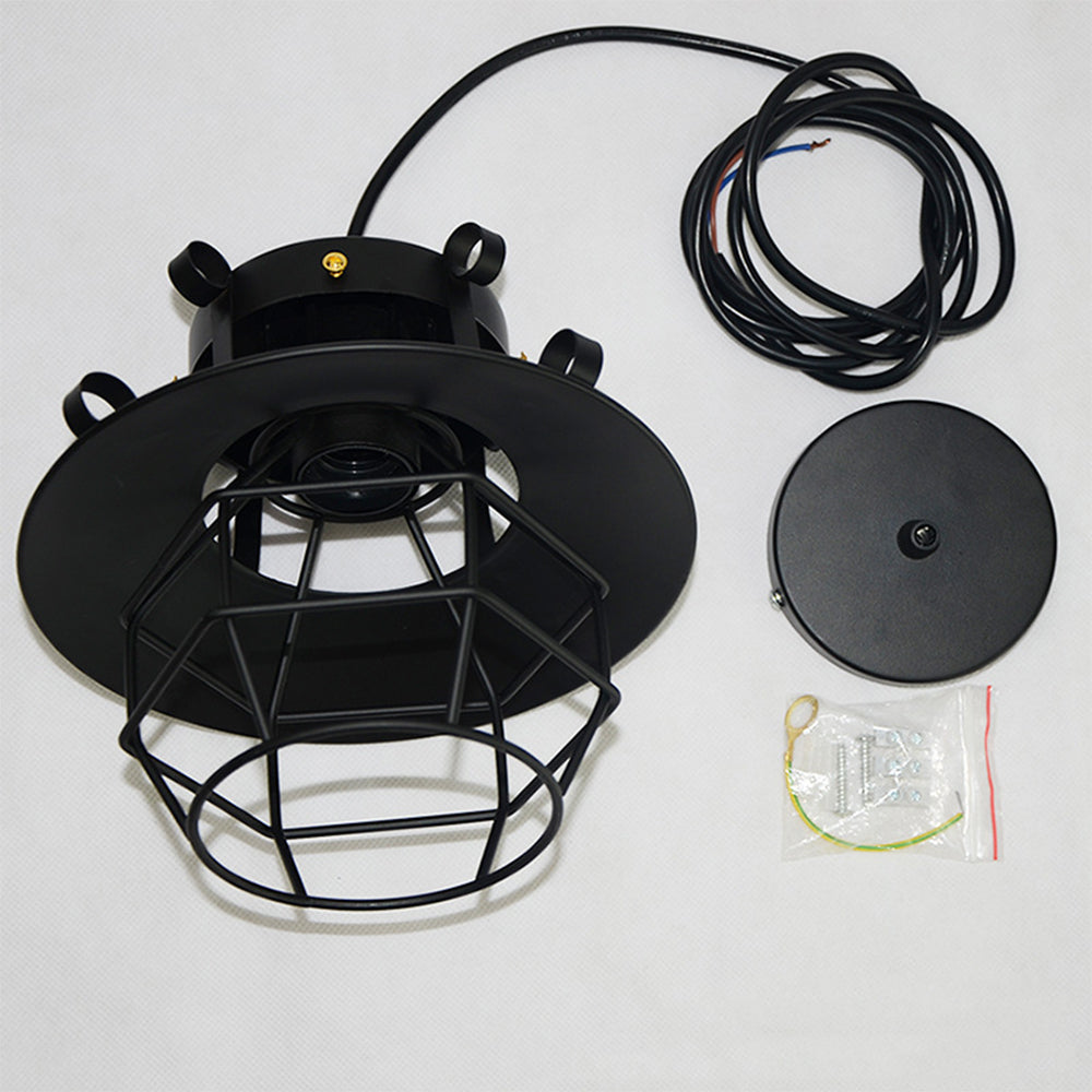Industrieel Hanglamp Retro Metaal Kooi Ontwerp