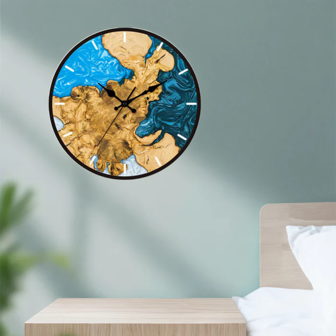 Moderne Minimalistische Wandklok Hoopie